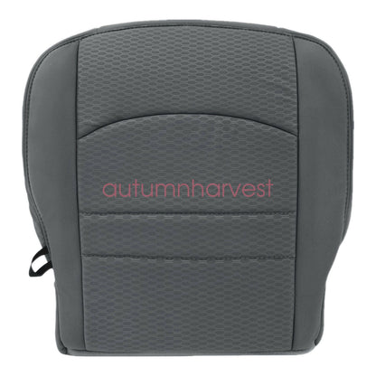 For 13-18 Dodge Ram 1500 2500 3500 Driver & Passenger Side SEAT COVER Gray