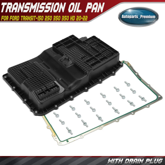 Set of 1 Transmission Oil Pan FIT for Ford Transit-150 250 350 350 HD 2020-2022