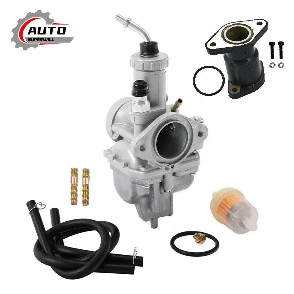 Assy Fits 2004-2013 Yamaha Grizzly 125 YFM125G Carburetor & Intake Manifold Boot