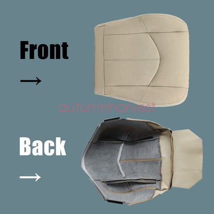 For 1999 2000 2001 2002 03 Lexus RX300 Driver & Passenger Leather Seat Cover Tan