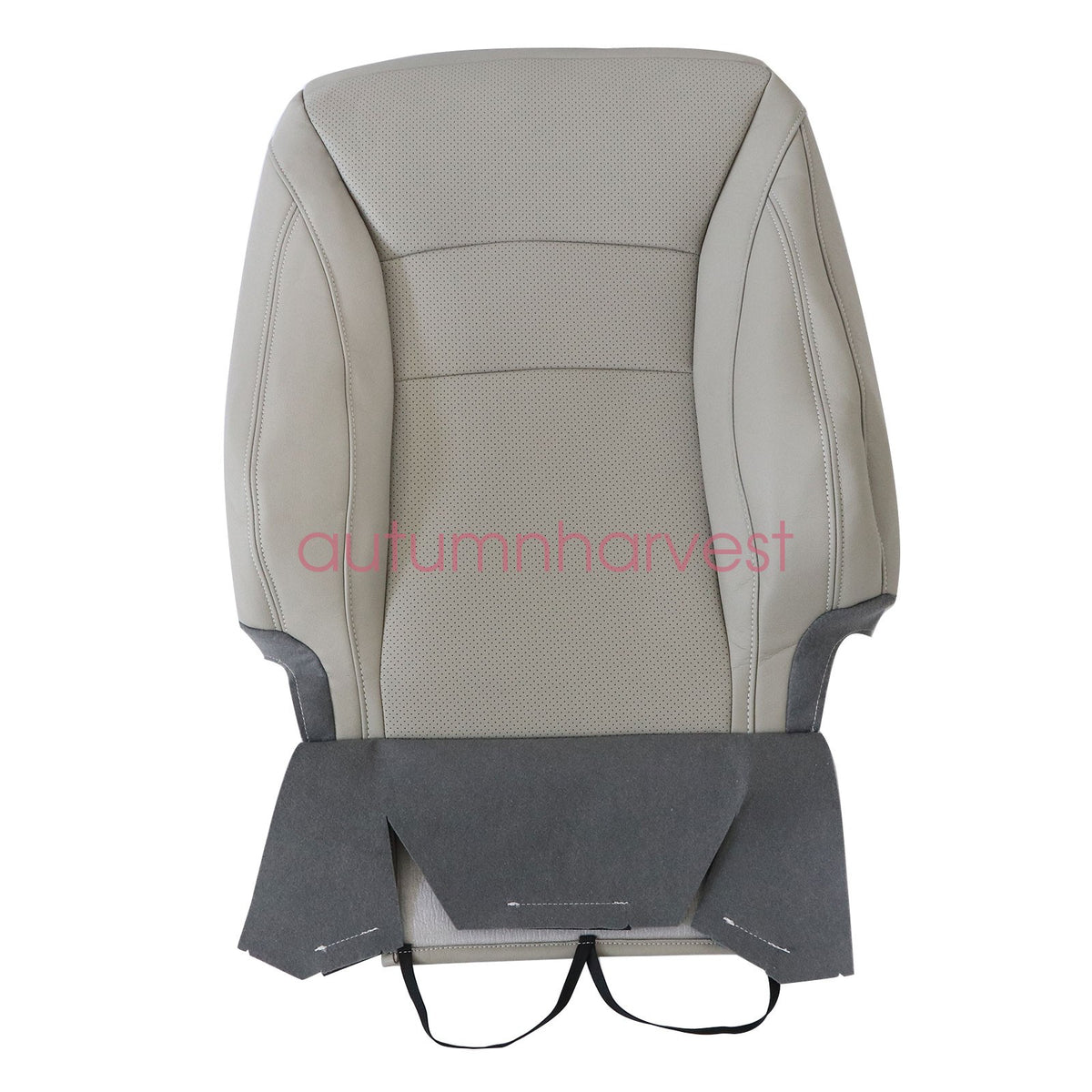 2013-17 For Honda Accord Driver Side Replacement Seat Cover Gray (Pocket Back)