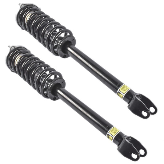 Pair Front Shock Struts Assys w/o ADS For 2017-2023 Mercedes W213 E300 E350 RWD