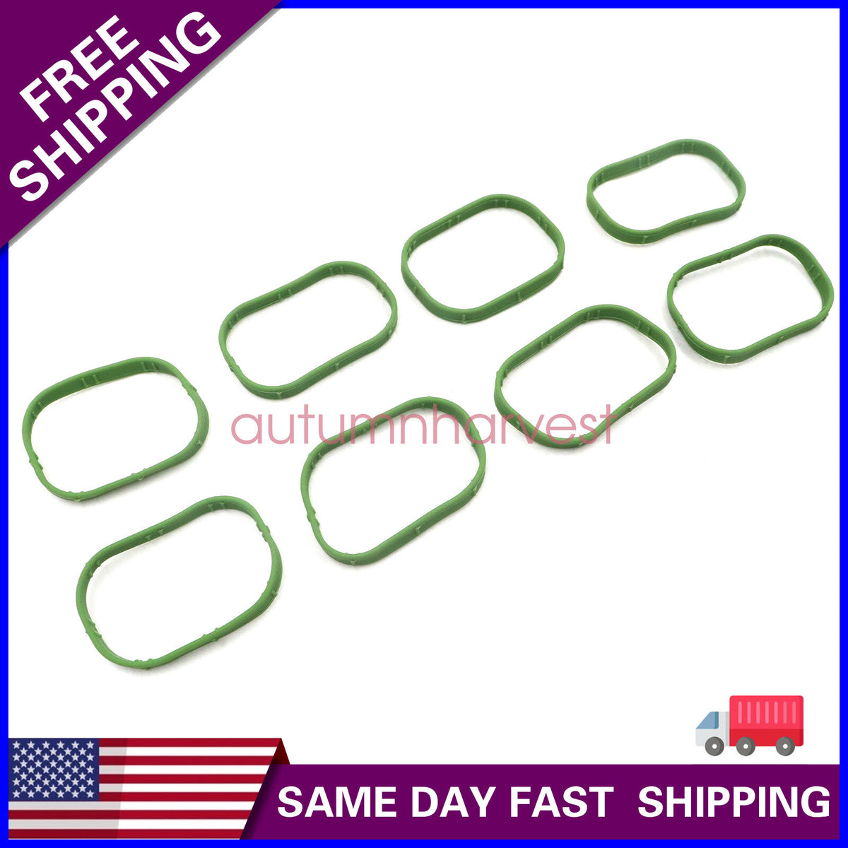 For Jaguar XF XJ XK 5.0L V8 2010-15 Engine Intake Manifold Gasket Kit LR010881