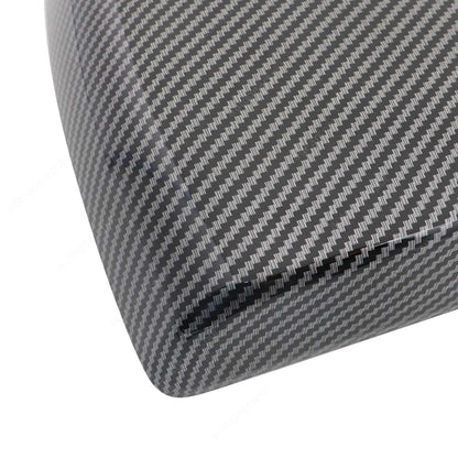 For 2006-2012 BMW 3 Series 330i Carbon Fiber Look Center Armrest Box Cover Trim