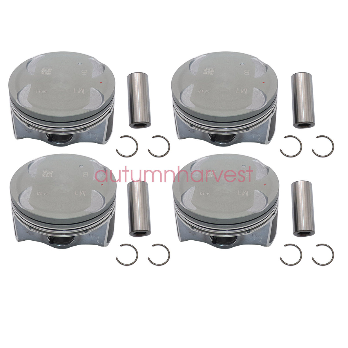 Standard size Complete Piston Set Fit For 2011-2016 Kia Forte 1.8L L4 DOHC 16v