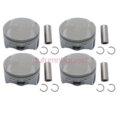Standard size Complete Piston Set Fit For 2011-2016 Kia Forte 1.8L L4 DOHC 16v