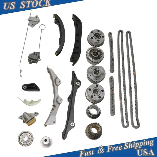 Fits 11-22 Chrysler 200 300 Dodge Jeep Ram V6 Timing Chain Kit VVT Sprocket NEW