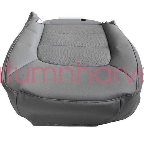 For 2005 2006 Ford Expedition Passenger Perforate Bottom seat Cover Gray #2E