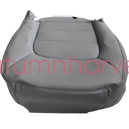 For 2005 2006 Ford Expedition Passenger Perforate Bottom seat Cover Gray #2E