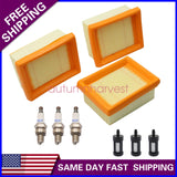 New Fits Stihl BR800 BR800X BR800C Backpack Leaf Blower Air Fuel Filters Kit 3x