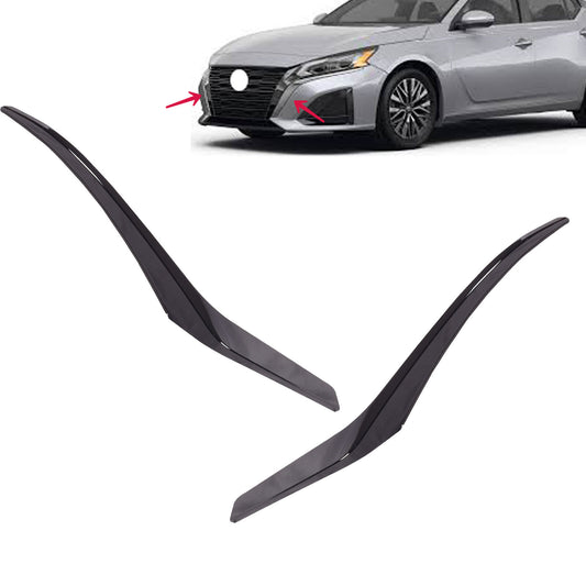 2pcs Fit Nissan Altima 2023-2024 Front Grille Trims 620759HF0A 620749HF0A