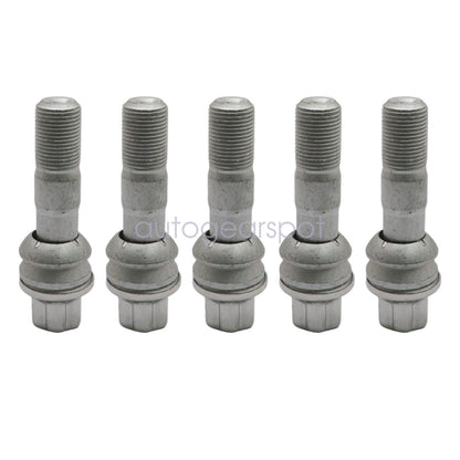 5x For Benz C167 V167 GLS450 GLE350 GLE450 A0009904518 Lug Bolt M15 x 1.25