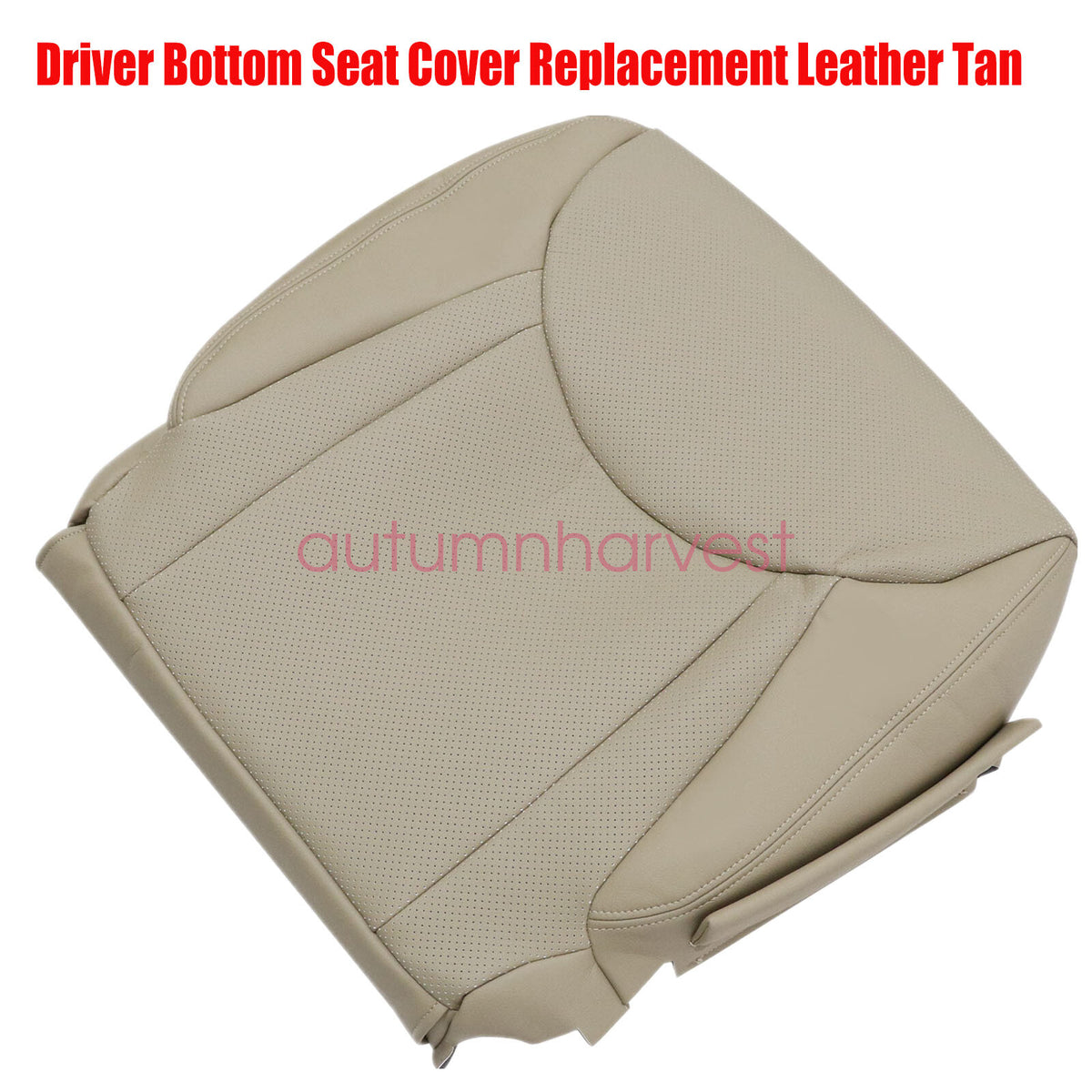 Left Driver Bottom Perforated Leather Cover Tan For 2001 2002-2006 Lexus LS430