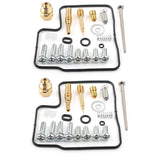 2Sets Carburetor Repair Carb Rebuild Kit For Honda VT750DC Shadow Spirit 2002-07
