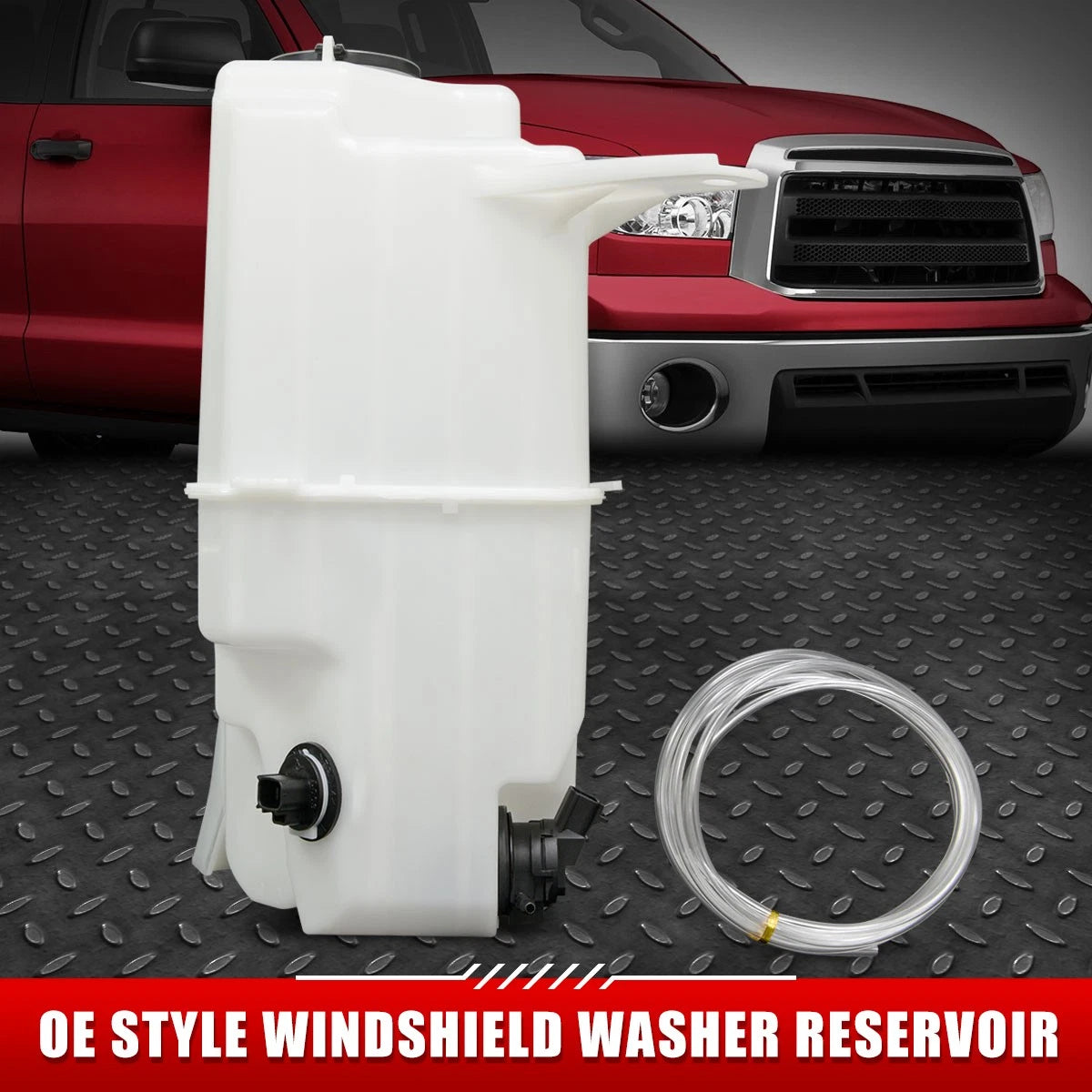 Washer Reservoir For 2007-2021 Toyota Tundra without Pump Cap Fluid Level Sensor