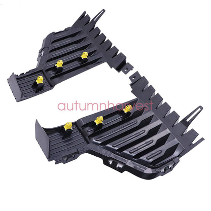 Bumper Cover Air Duct Left & Right Side For Chevy Silverado 1500 2022 2023 2024