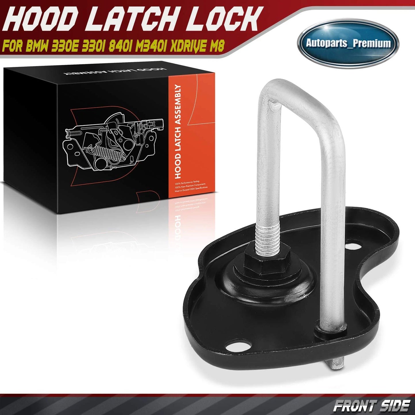 51237473707 Hood Lock Latch Upper for BMW 3 Series 2017-2019