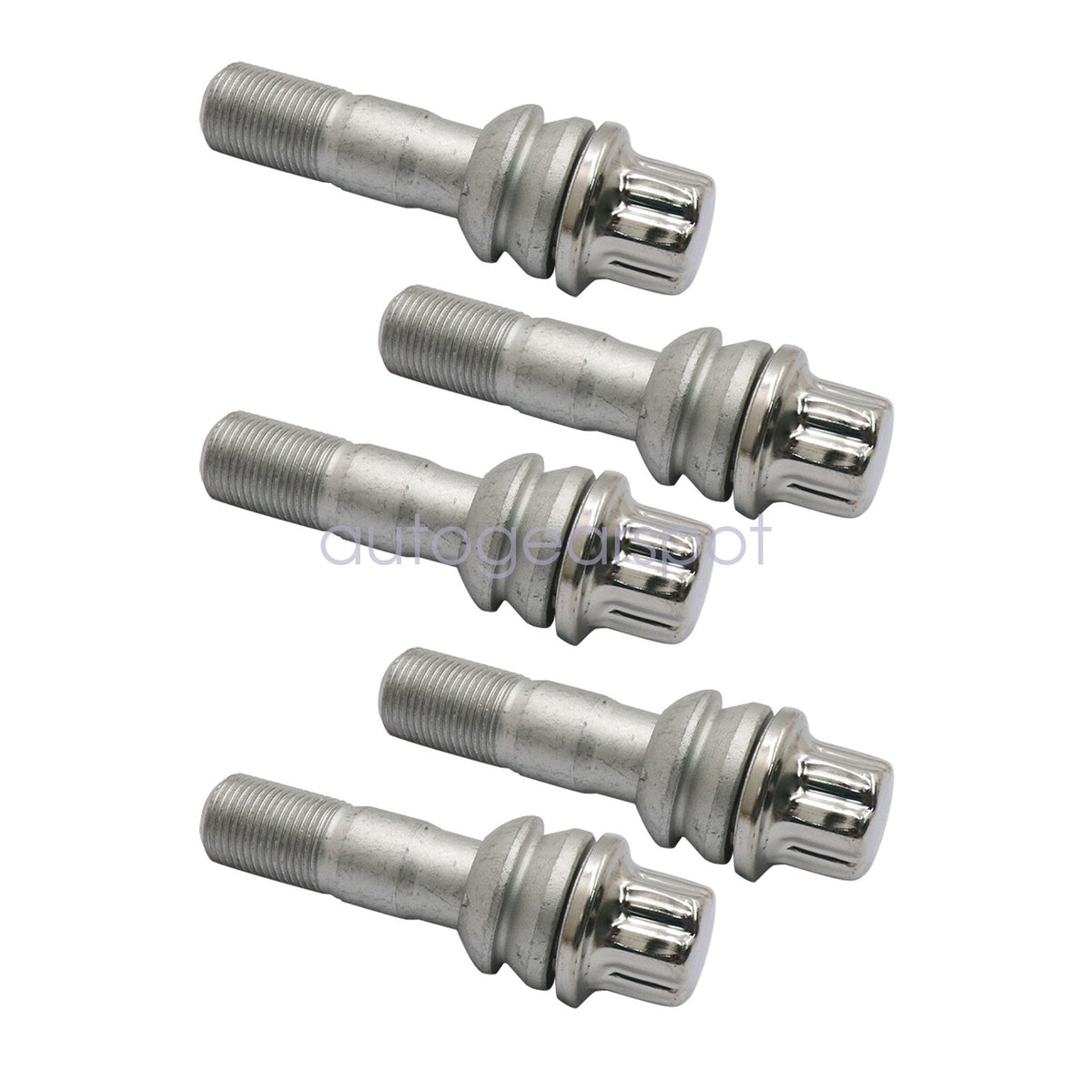 5x For Benz C167 V167 GLS450 GLE350 GLE450 A0009904518 Lug Bolt M15 x 1.25