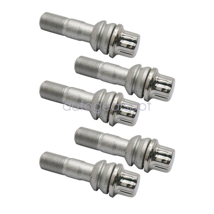 5x For Benz C167 V167 GLS450 GLE350 GLE450 A0009904518 Lug Bolt M15 x 1.25