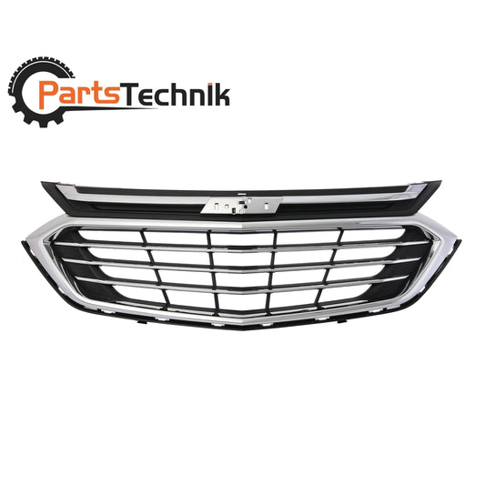 For Chevrolet Equinox 2018 2019 2020 2021 Front Bumper Upper Grille Black&Chrome