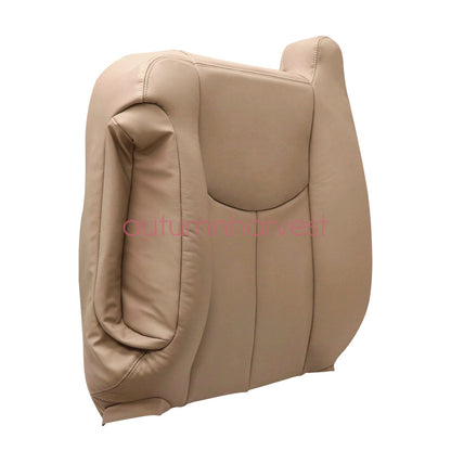 Fits 2003-2006 Chevy Silverado Seat Cover Tan 522 Driver Passenger Bottom-Top