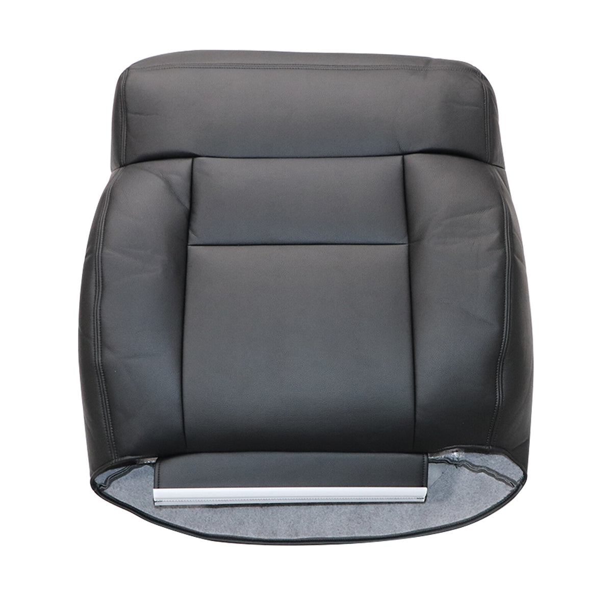 Fits For 2004 2005-2008 Ford F150 Leather Seat Cover Front Bottom & Top Black