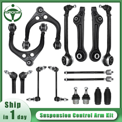 16Pcs Suspension Control Arm Tie Rod Fit Dodge Challenger Charger 2011-2019
