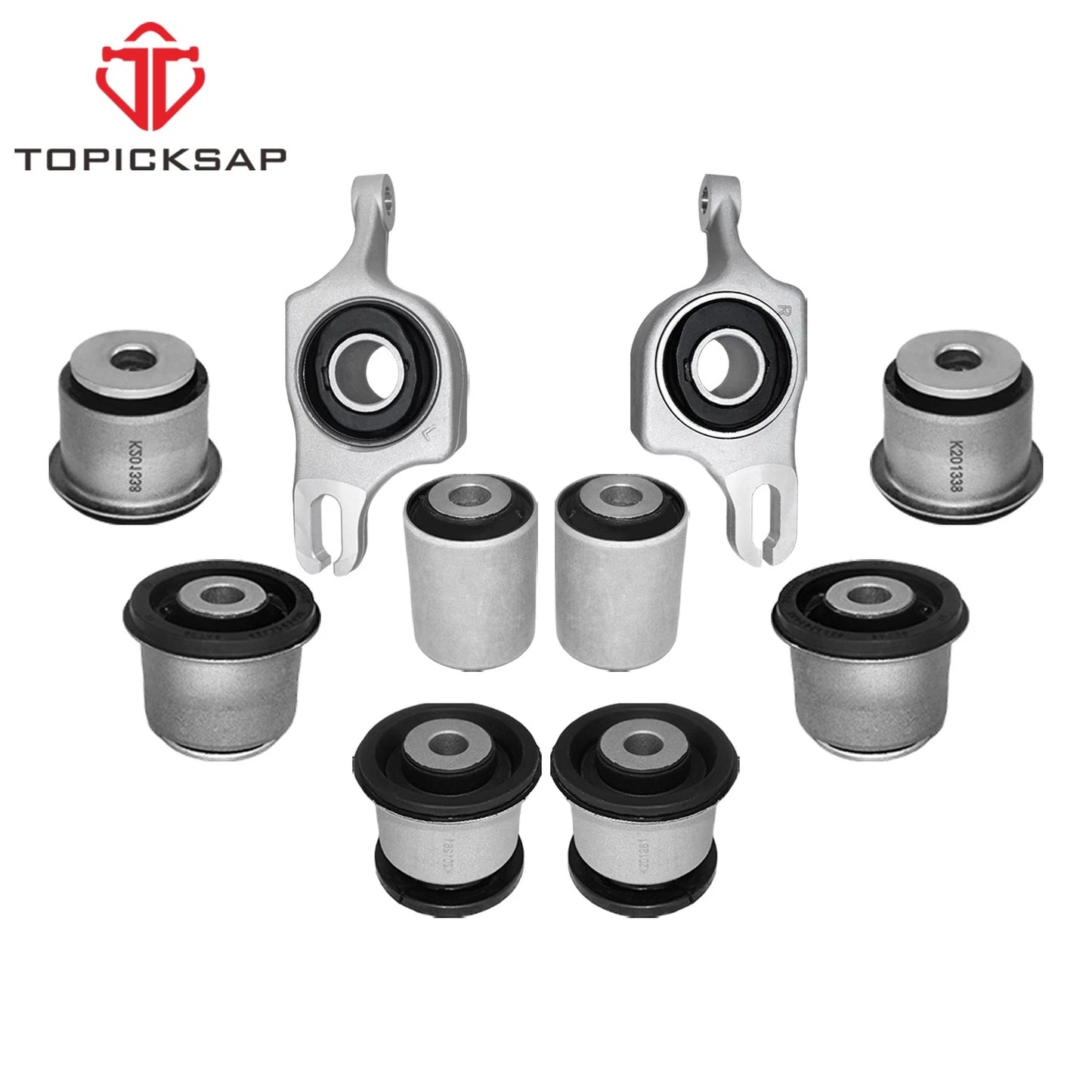 10PCS FOR 11-15 DODGE DURANGO JEEP GRAND CHEROKEE FRONT CONTROL ARMS BUSHING KIT