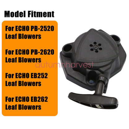 Recoil Starter Assembly Replacement For ECHO PB-2520 EB252 EB262 PB-2620 Blowers