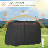 Golf Cart Cover Heavy Duty 420D Waterproof For EZGO Club Car Yamaha 2/2+2