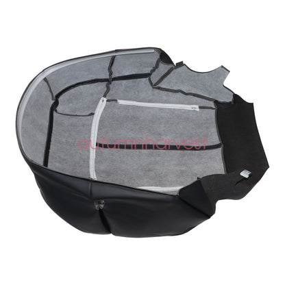 Fits 1999-2002 Chevy Silverado passenger Side Bottom Leather Seat Cover Black
