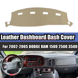 Dash Cover Mat Dashmat Carpet Poly For 2002-2005 Dodge RAM 1500 3500 Waterproof