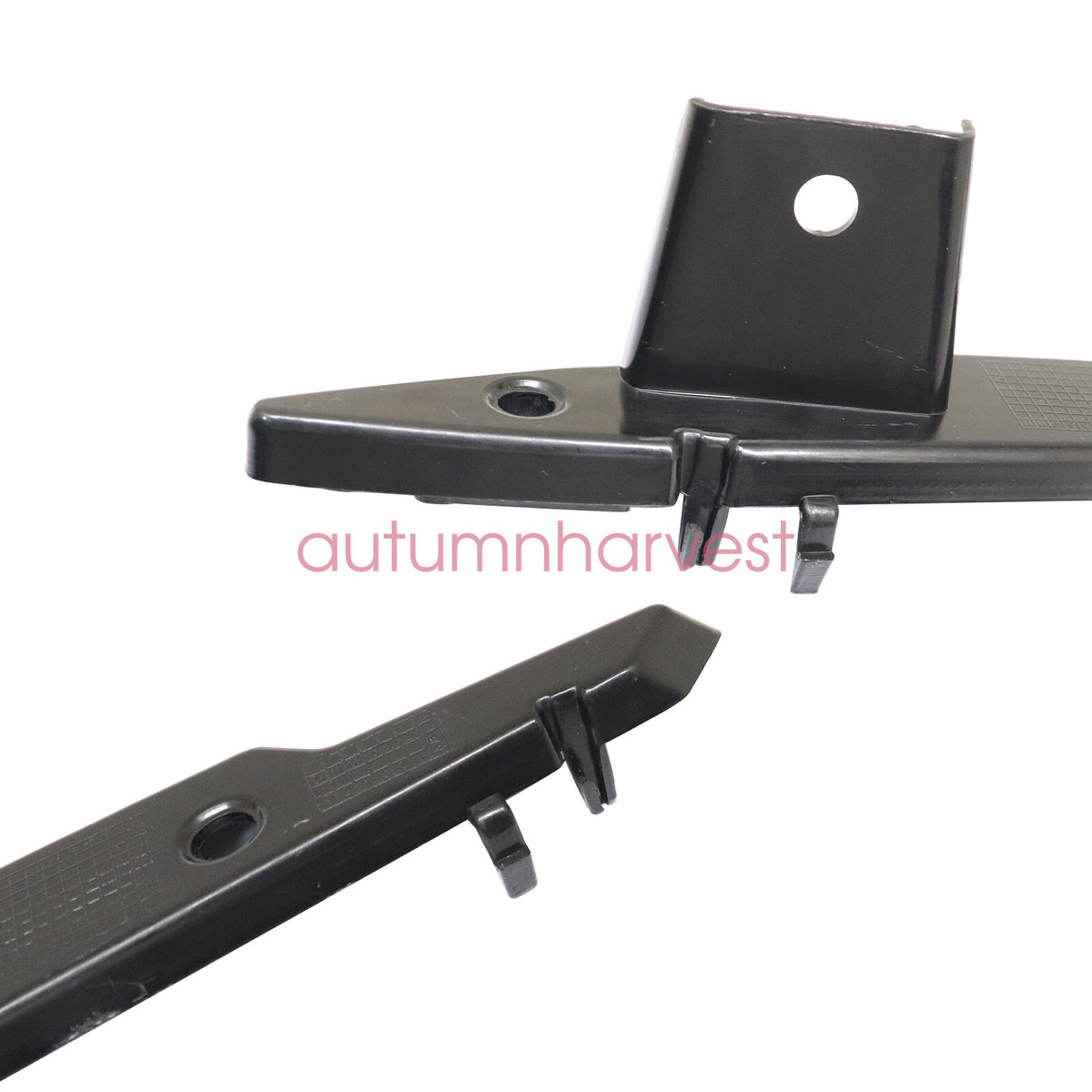 Set of 2 Bumper Face Bar Brackets Retainer Mounting Braces Lower For 2018 BMW X3