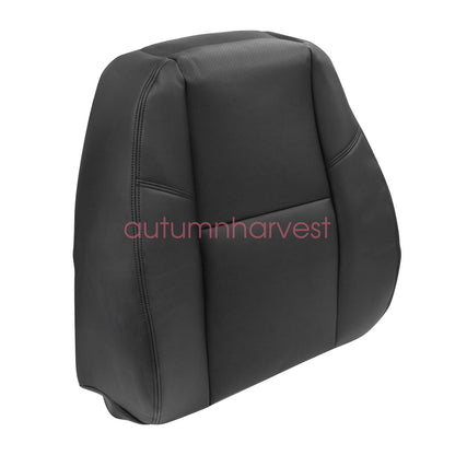 Fits 2007-2014 Cadillac Escalade Leather Seat Cover Black Both Side Bottom & Top