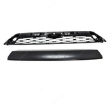 For 2014-2019 Toyota 4Runner Limited Mesh Front Bumper Upper Grille Matte Black