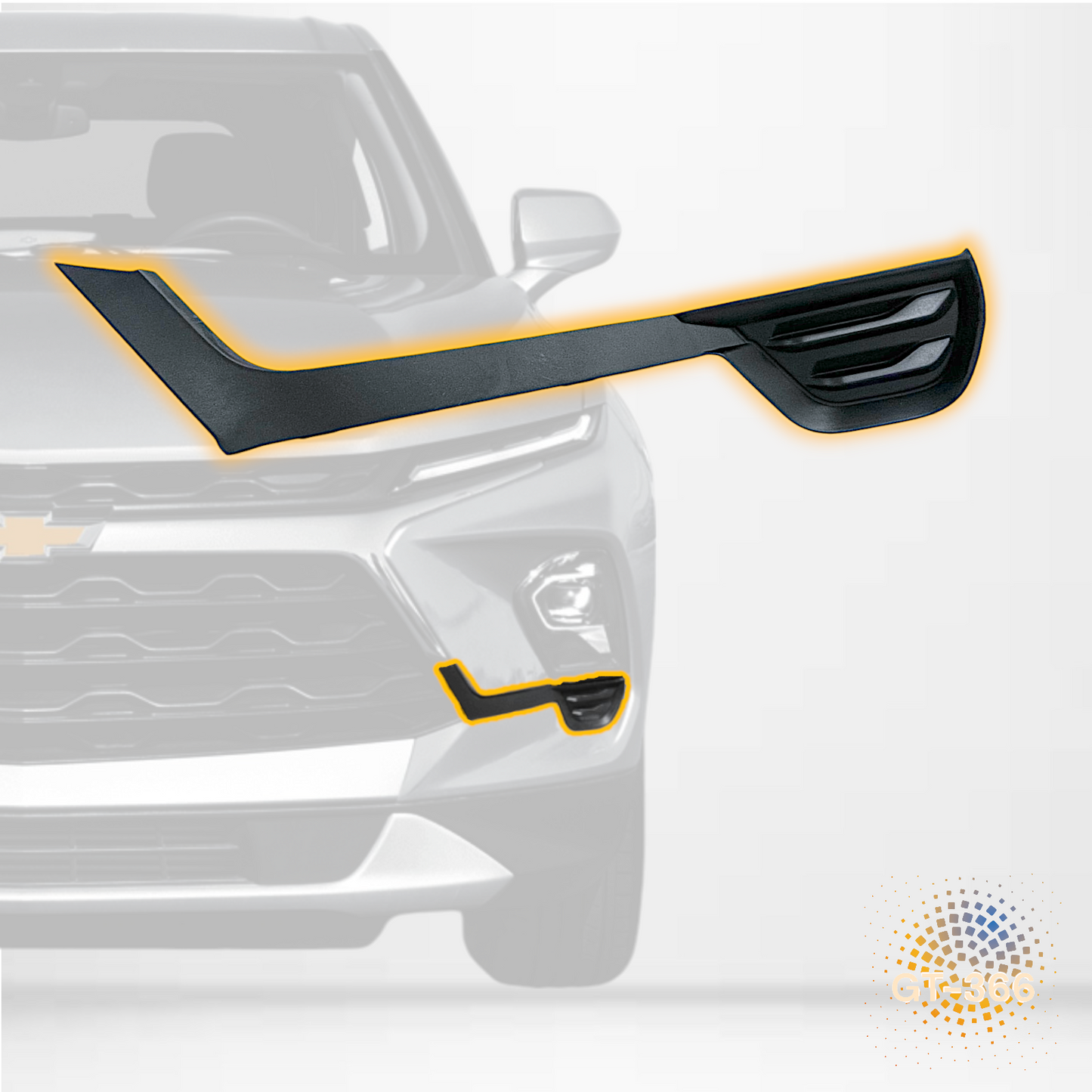 Headlight Bezel Trim Fits For 2023-2025 Chevrolet Blazer LT model Driver Side