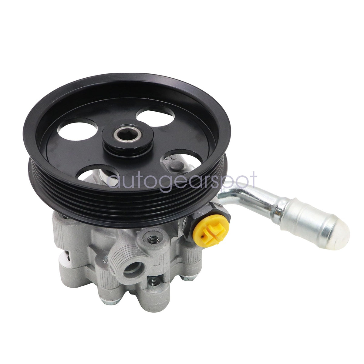 For Chrysler Voyager Ram C/V Dodge Power Steering Pump w/ Pulley & Inlet line
