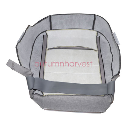 Passenger Side Bottom Cloth Seat Cover Fits 2009-12 Dodge Ram 1500 2500 SLT Gray