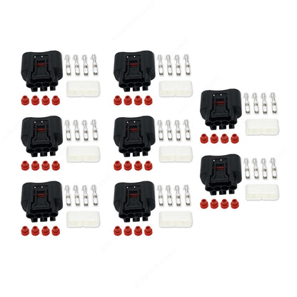8 PACK Ignition Coil Plug Connector Kit For Toyota Lexus Camry Yaris