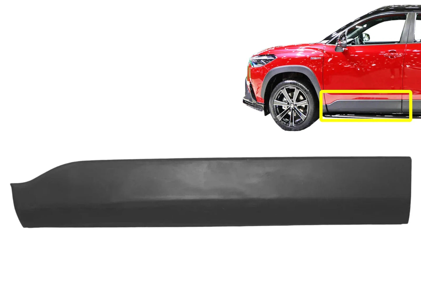 Fits 2022 - 2024 Toyota Corolla Cross Left Front Door Trim Lower Molding LH Side