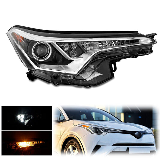 Headlamp Headlight Right Passenger Side w/LED DRL For Toyota CHR C-HR 2018 2019
