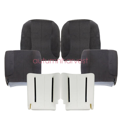 For 2002-2005 Dodge Ram 1500 2500 3500 Front Seat Cover Gray & Foam Cushion