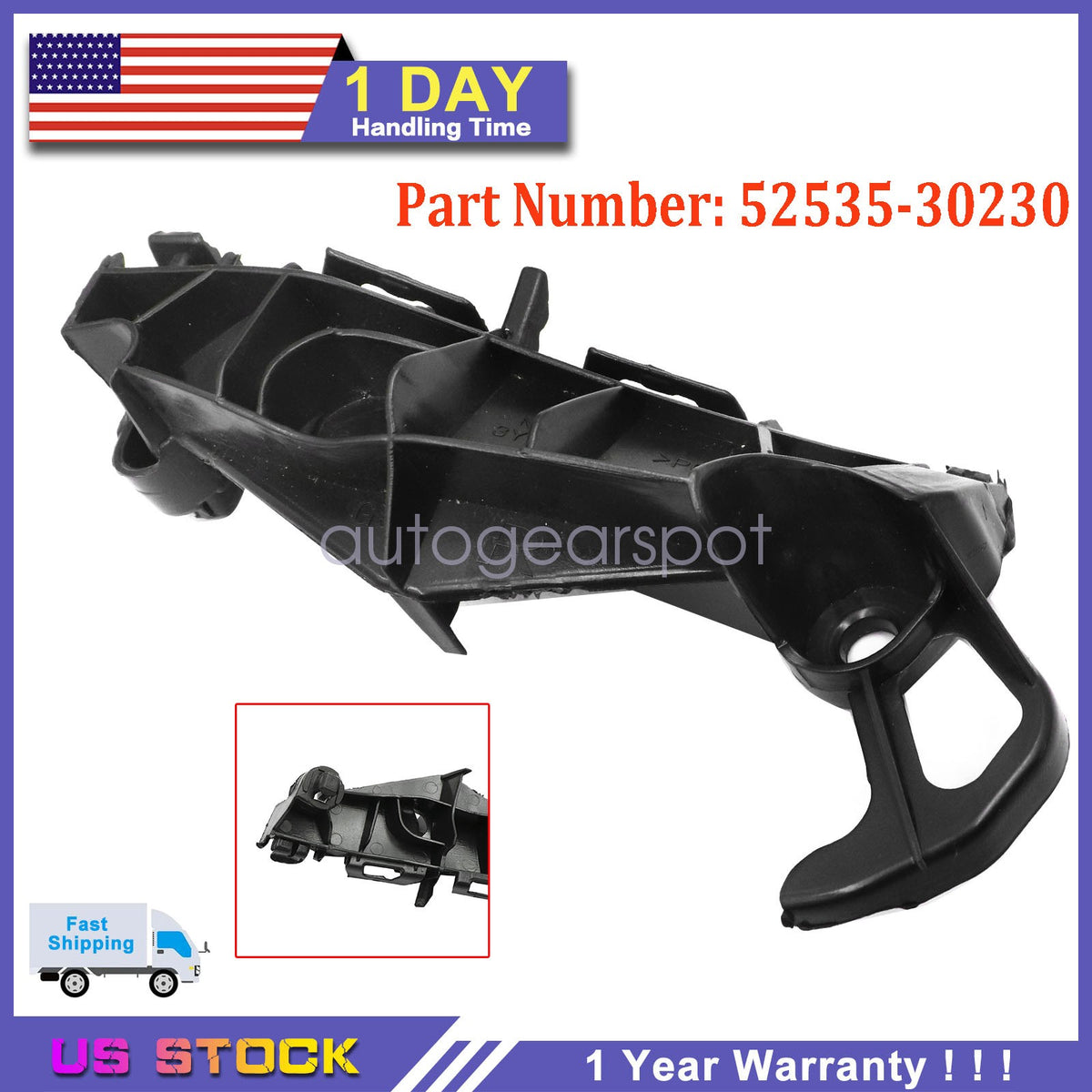Front Passenger Right Side Retainer Bracket Fits For Lexus GS450h 2013 2014 2015