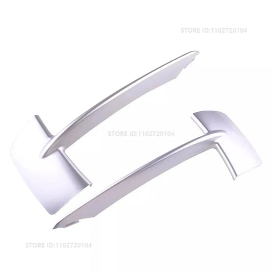 For BMW X5 F15 35i 35ix 35dx 40ex 2014-17 1 Pair Front Bumper Grille Trim Chrome
