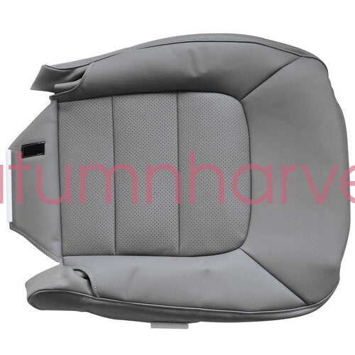 For 2005 2006 Ford Expedition Passenger Perforate Bottom seat Cover Gray #2E