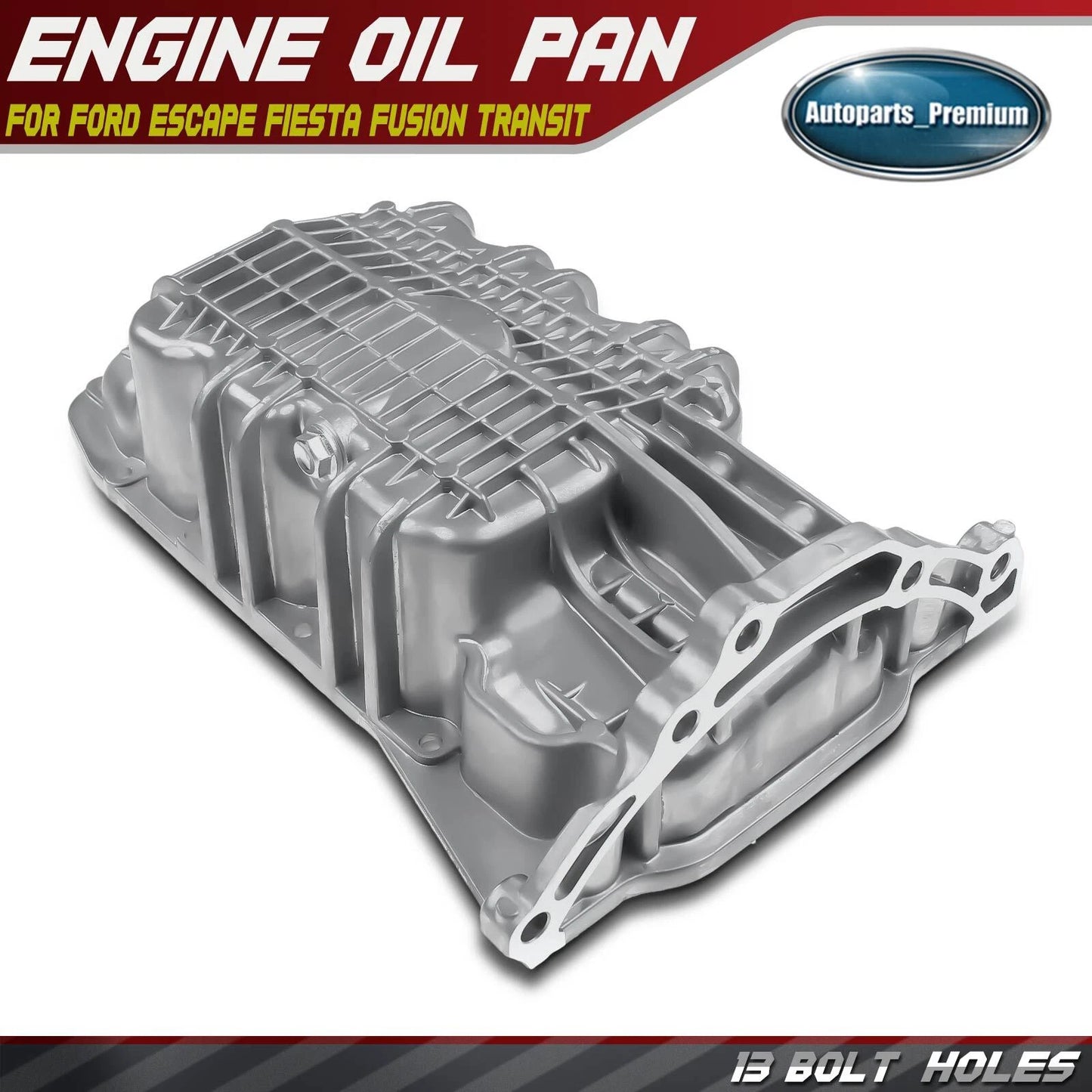 Engine Oil Pan Sump FIT Ford Escape Fiesta Fusion Transit Connect 13-18 1.5 1.6