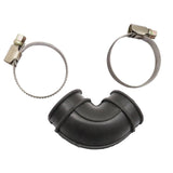 Black Elbow Hose and Clamps Kit FOR GE Dishwasher WD24X33918