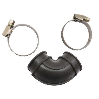 Black Elbow Hose and Clamps Kit FOR GE Dishwasher WD24X33918
