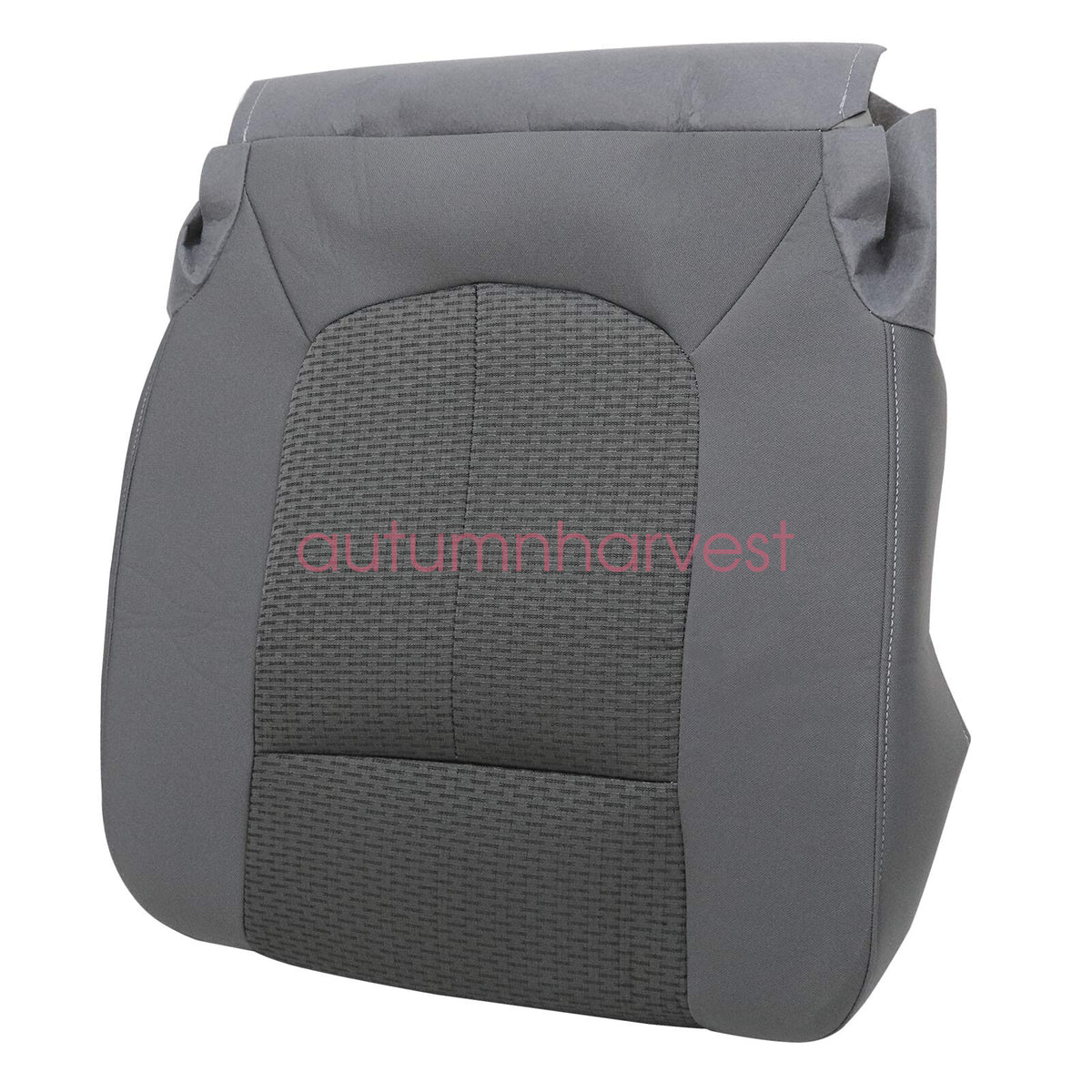 For 2011-2016 Ford F250 F350 F450 F550 XLT Driver Bottom & Top Seat Cover Gray