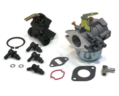 Fuel Pump & Carburetor With Kit Fits Kohler K321-60151, K321-60157, K321-60159